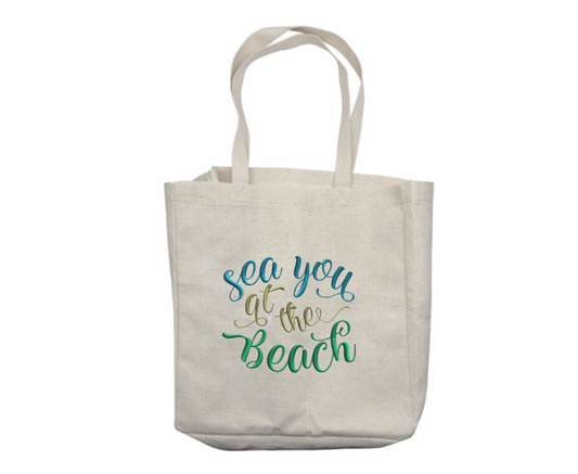 Personalized Beach Bag