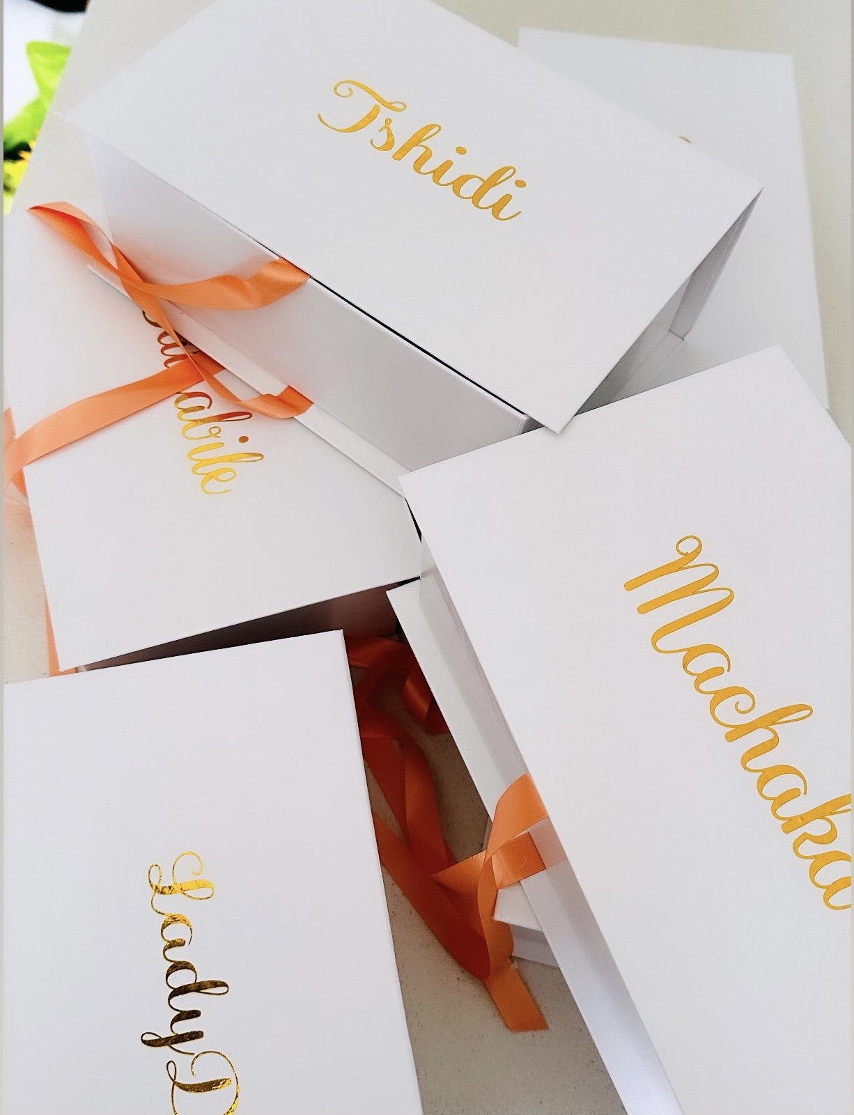 Personalised empty Gift Boxes