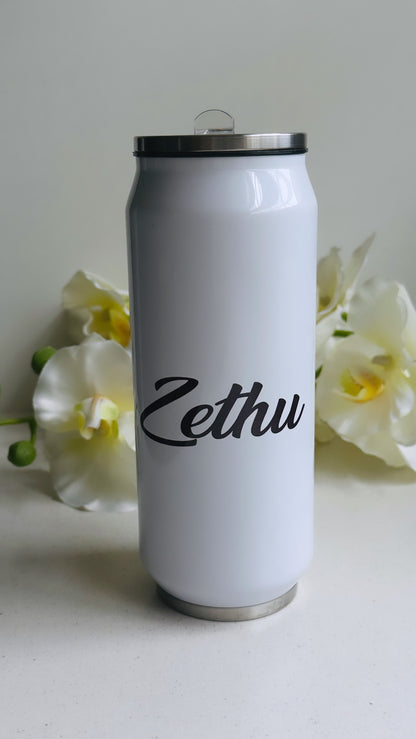 Personalised Stainless steel can (400ml)